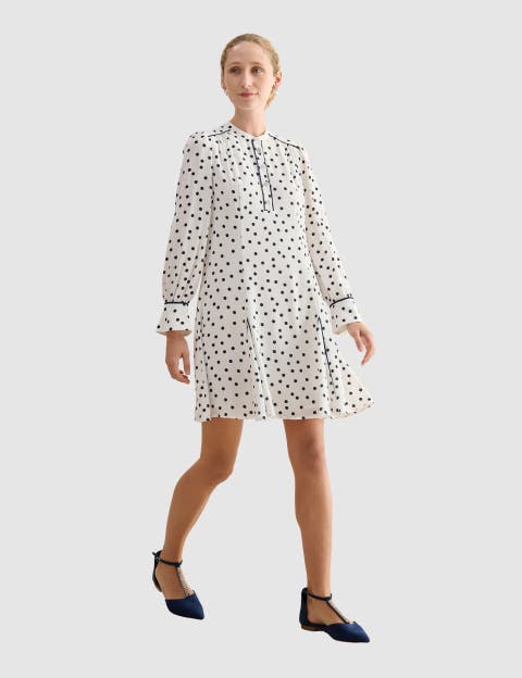 Ruth Polka Dot Mini Dress