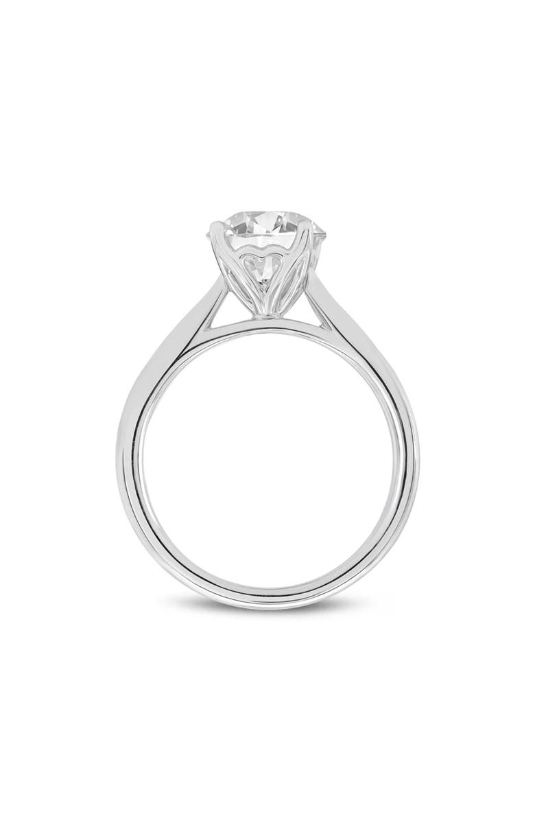 LuvMyJewelry Sophia 14K White Gold Round Lab Grown Diamond Solitaire Engagement Ring - 2 ctw, Alternate, color, 14K White Gold