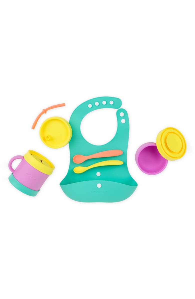 morepeas First Foods Feeding Set, Main, color, Grape