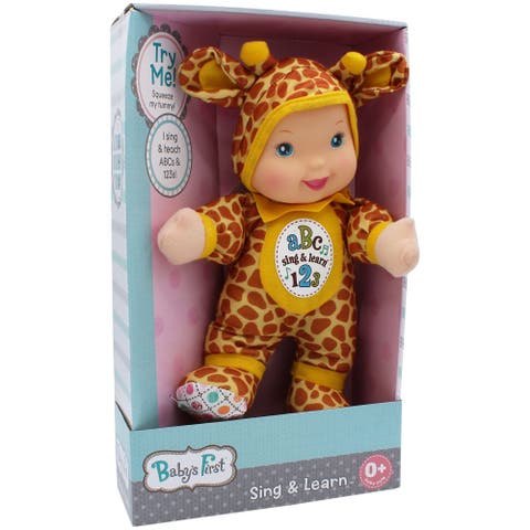 Sing & Learn Giraffe Toy Doll