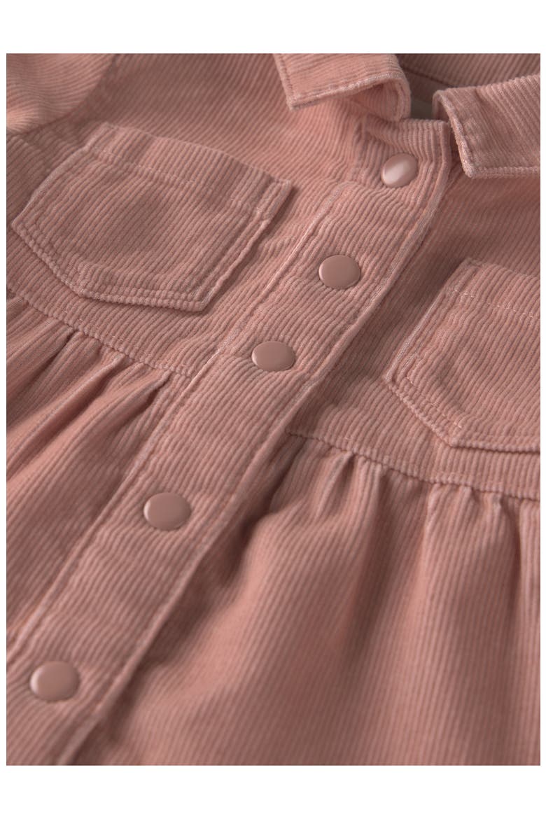 Kids' Corduroy Tiered Dress with Diaper Cover, Alternate, color, PINK