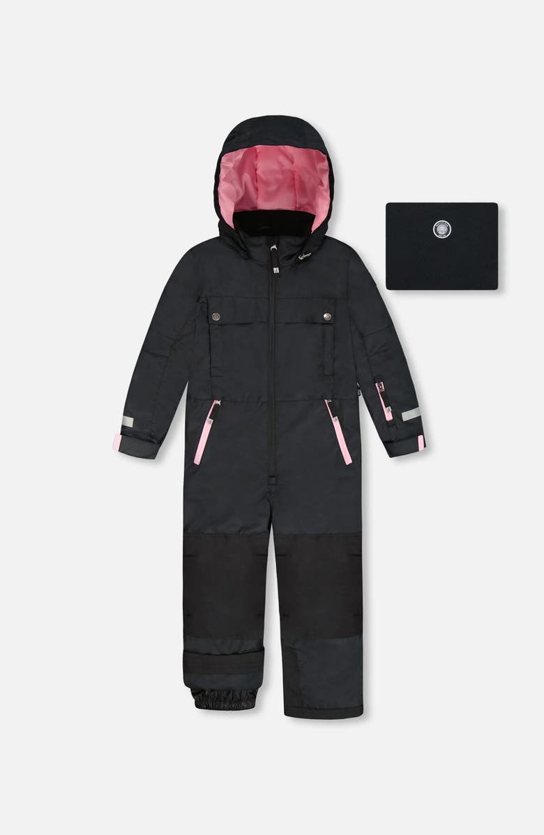 Deux par Deux Girl One-Piece Teknik Snowsuit, Main, color,