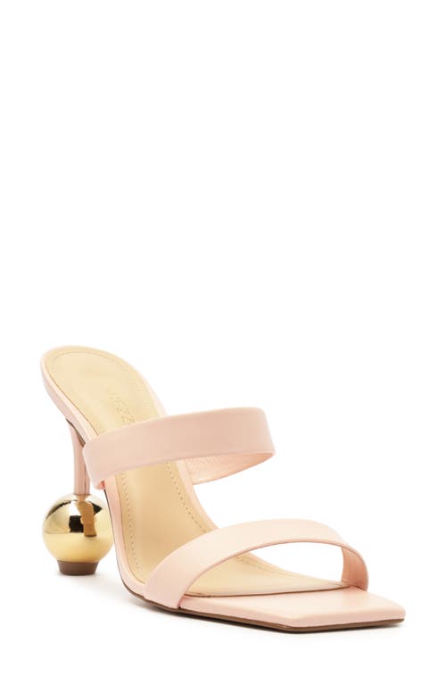 Arezzo Gianna High Slide Sandal In Neutral