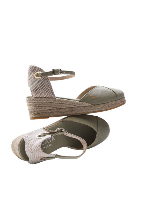 Viscata Pubol Canvas Espadrille Wedges
