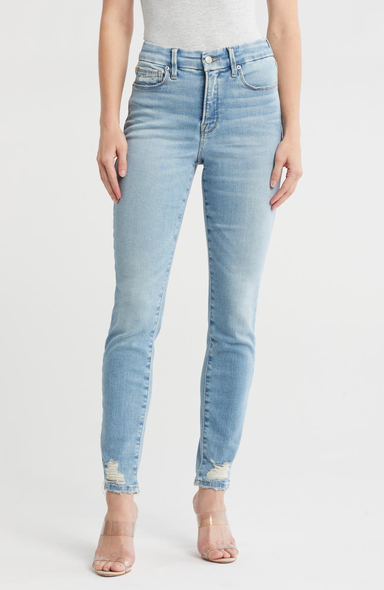 Good American SoftTech Good Legs Skinny Jeans, Main, color,