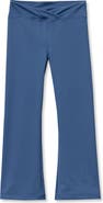 Lands' End Girls High Waisted Active Flare Leggings