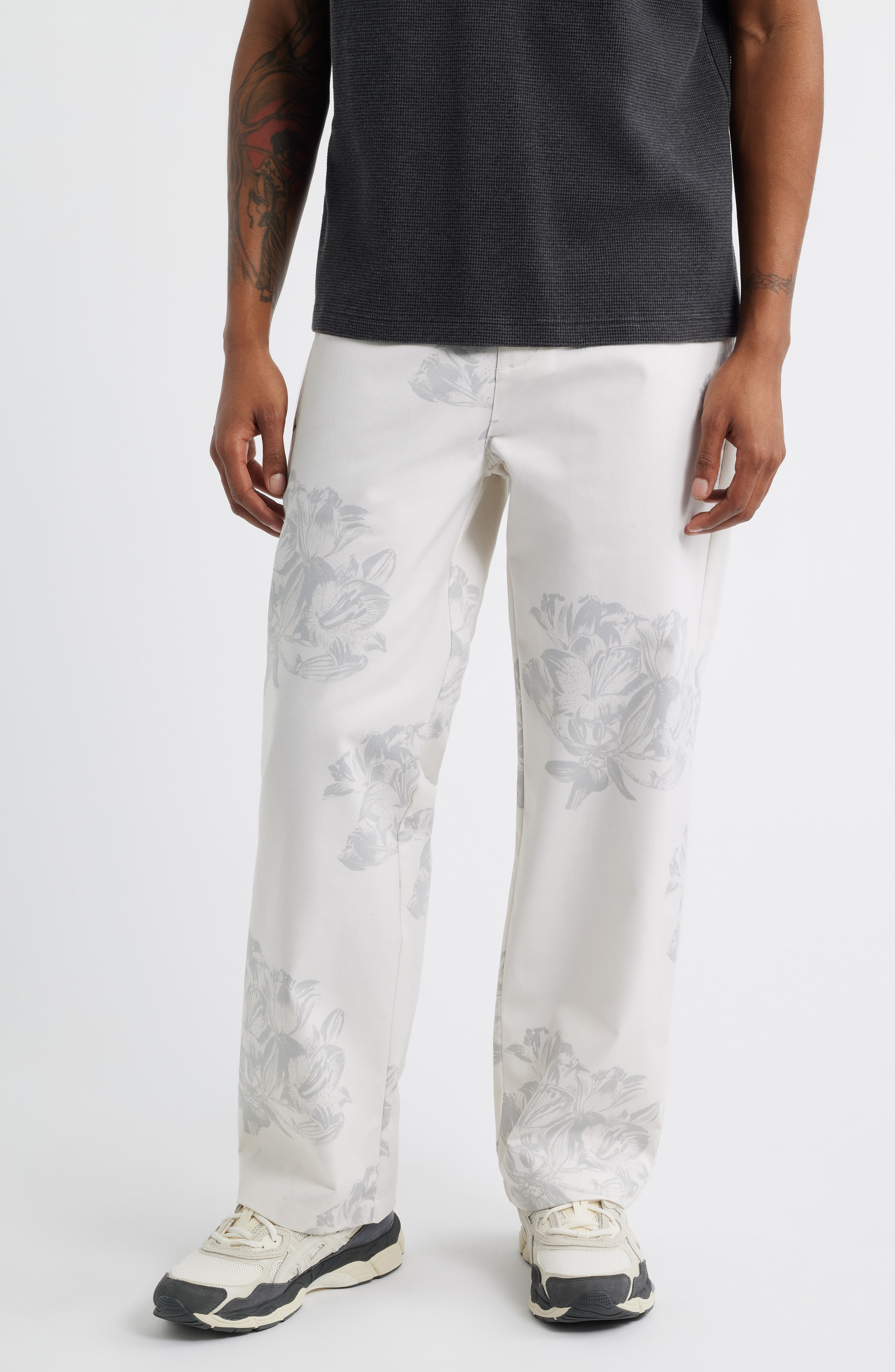 Jett Lawrence Edition - White Flower Milano Pants