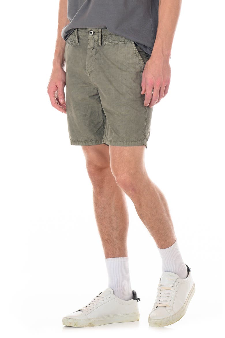 Palm Springs Cotton Chino Shorts, Alternate, color, OLIVE