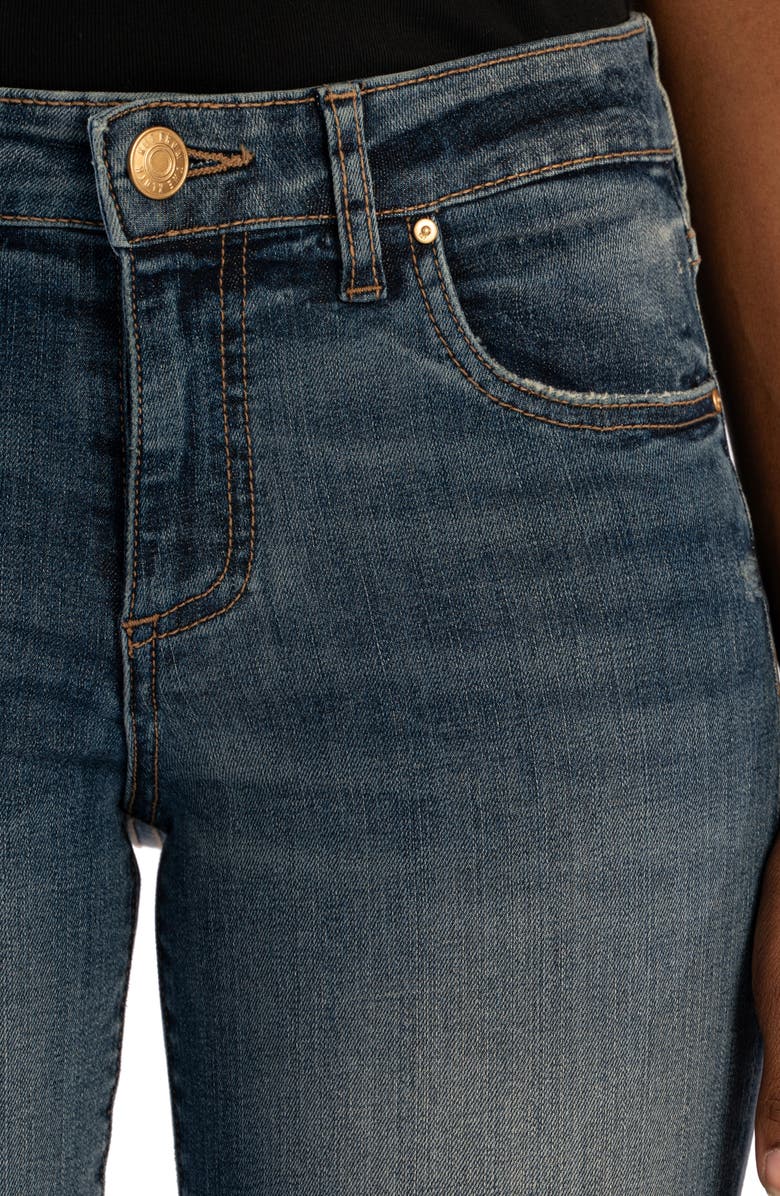 KUT from the Kloth Donna Raw Hem Ankle Skinny Jeans, Alternate, color, 