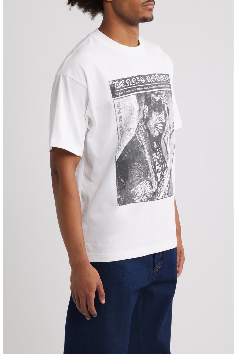Paparazzi Graphic T-Shirt, Alternate, color, WHITE
