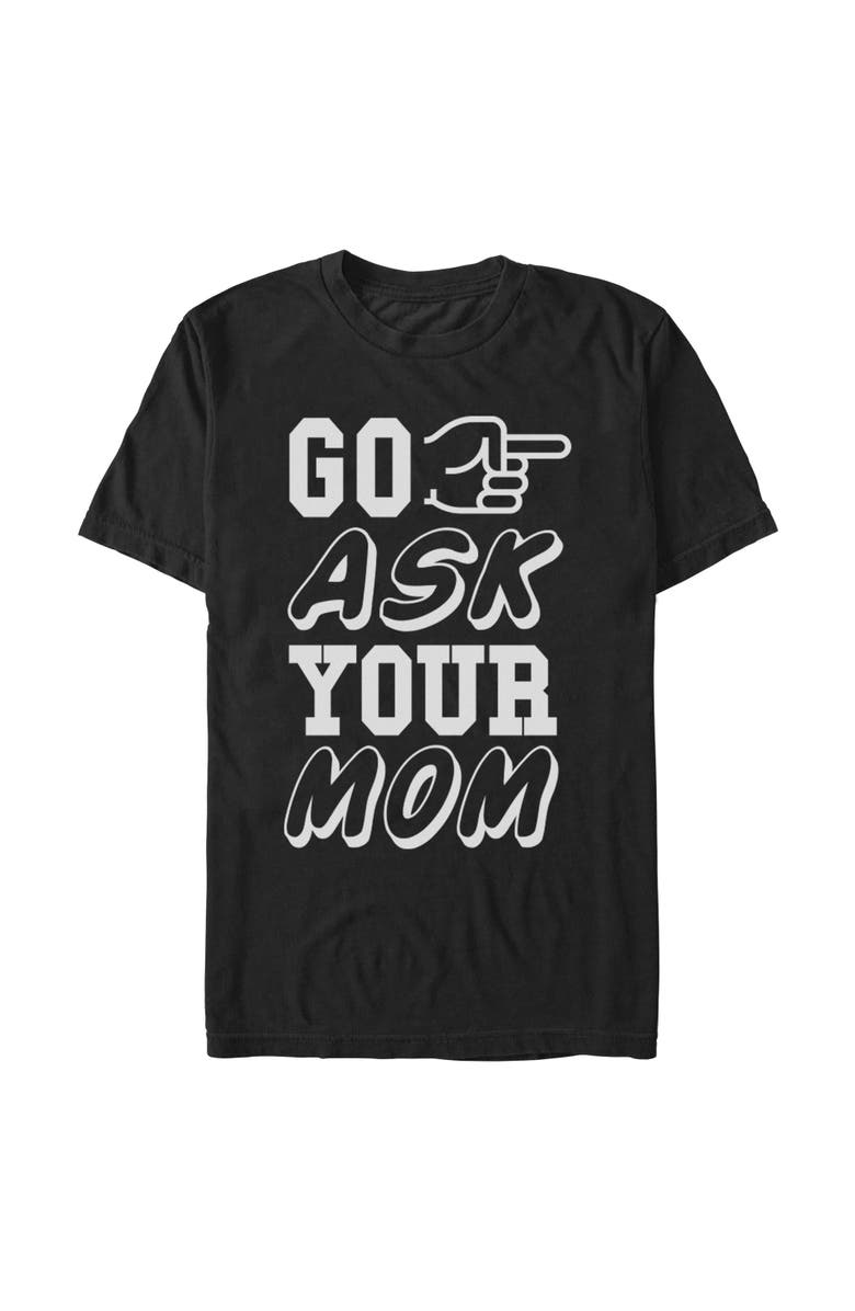 Lost Gods Men's Lost Gods Go Ask Mom Graphic T-Shirt, Main, color, Black