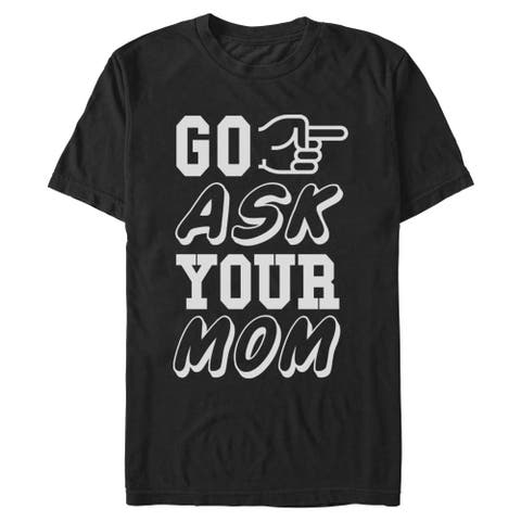 Men's Lost Gods Go Ask Mom  Graphic T-Shirt