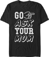 Lost Gods Men's Lost Gods Go Ask Mom Graphic T-Shirt