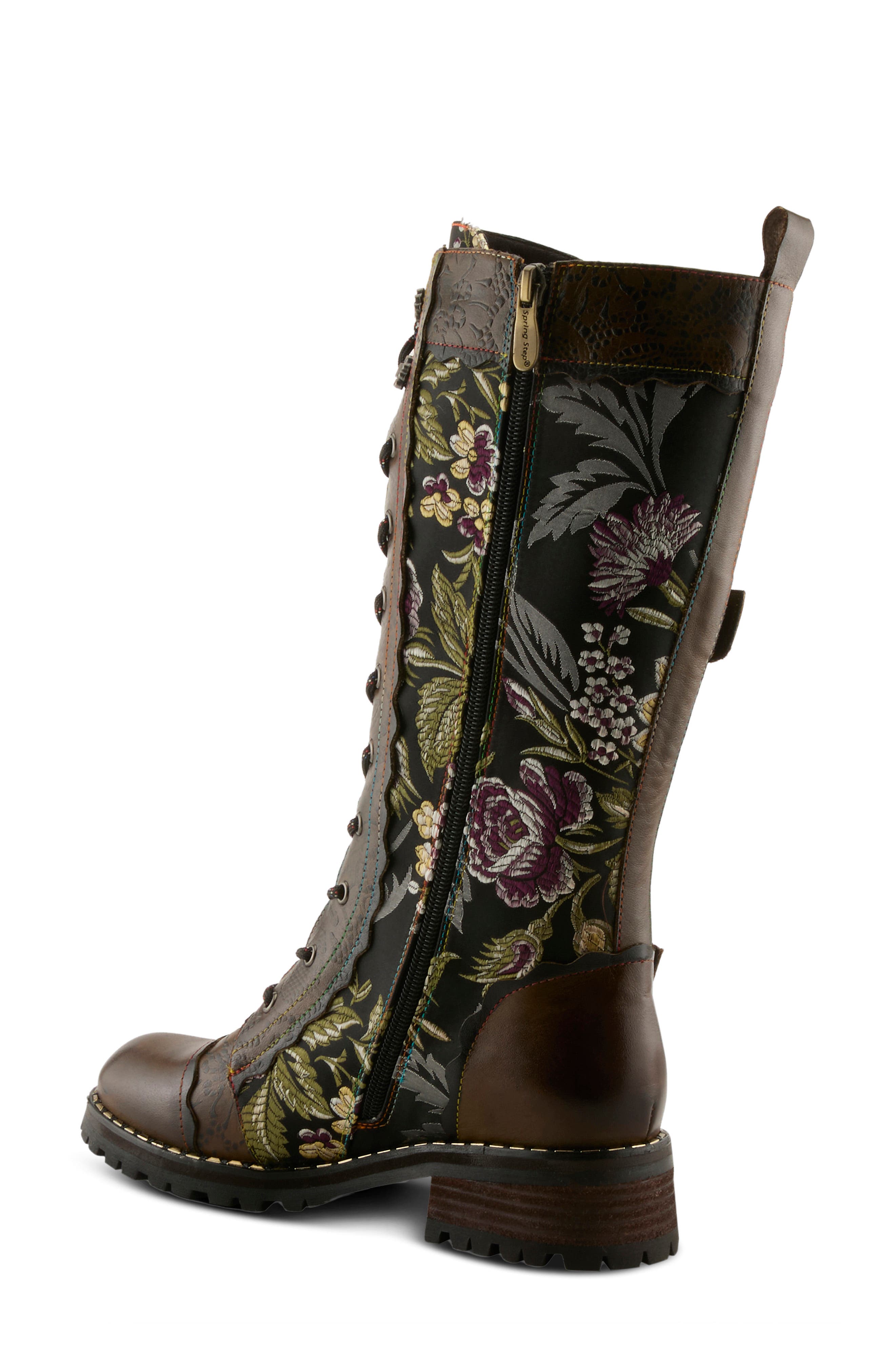 Anotherfave Tall Boot, Alternate, color, OLIVE MULTI