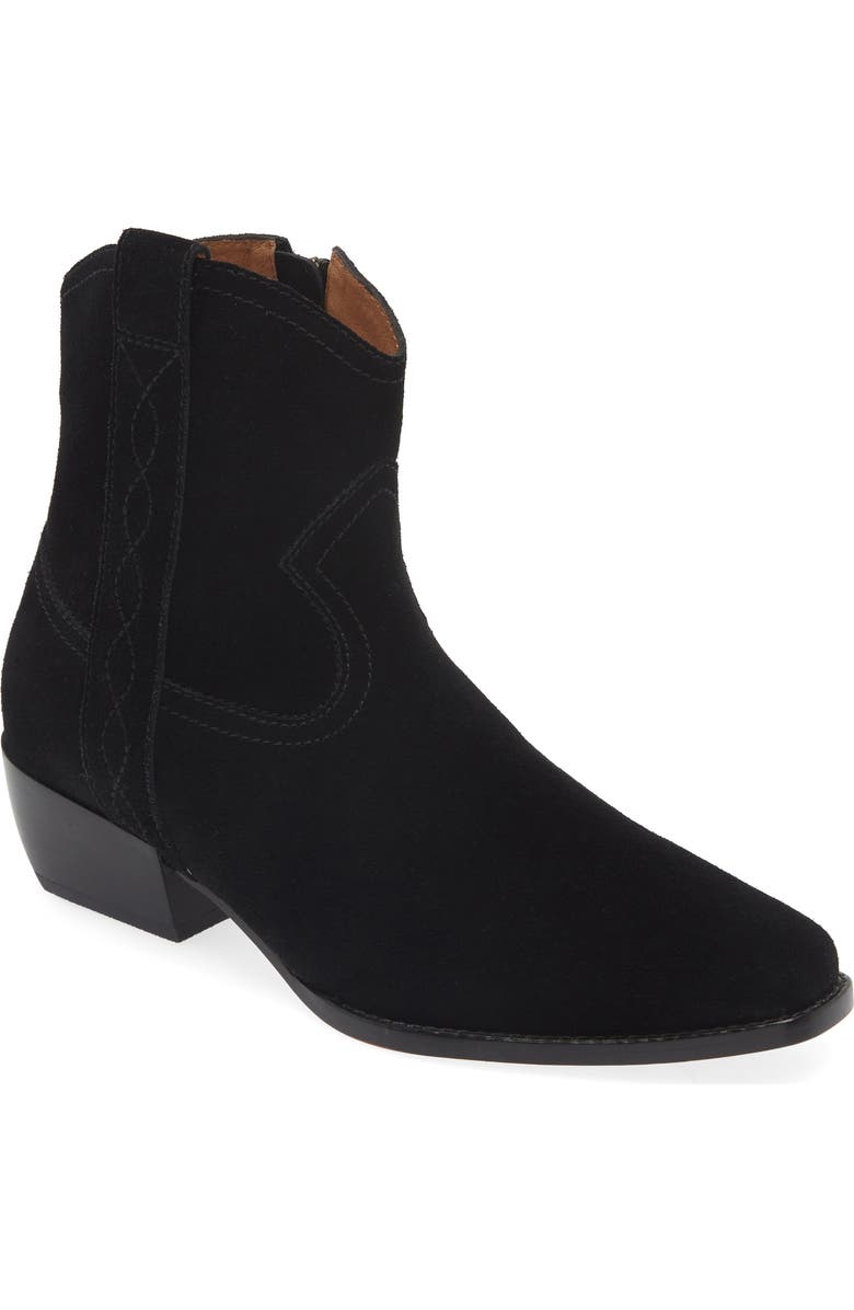 FRANKIE4 Shadow Bootie, Main, color, Black Suede