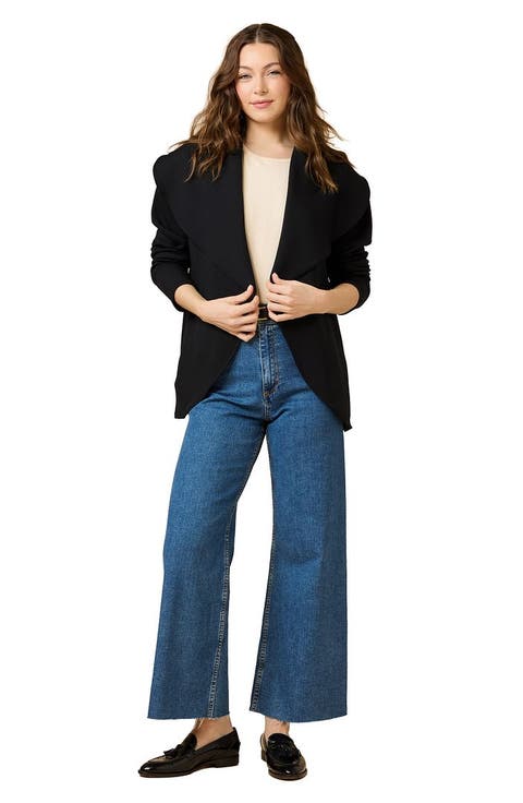 Dreamtech Exaggerated Collar Cardigan