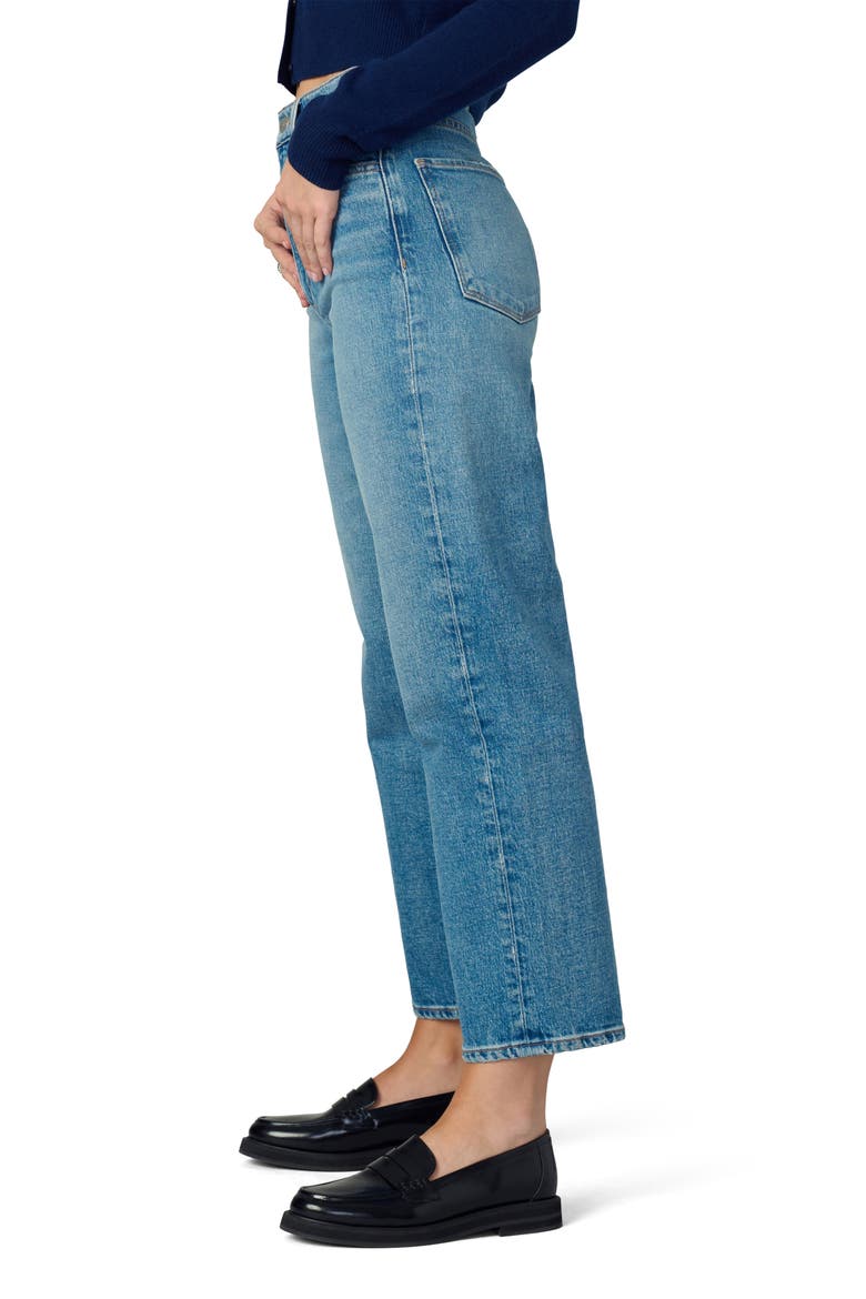 The Margot High Waist Ankle Straight Leg Jeans, Alternate, color, METAPHOR