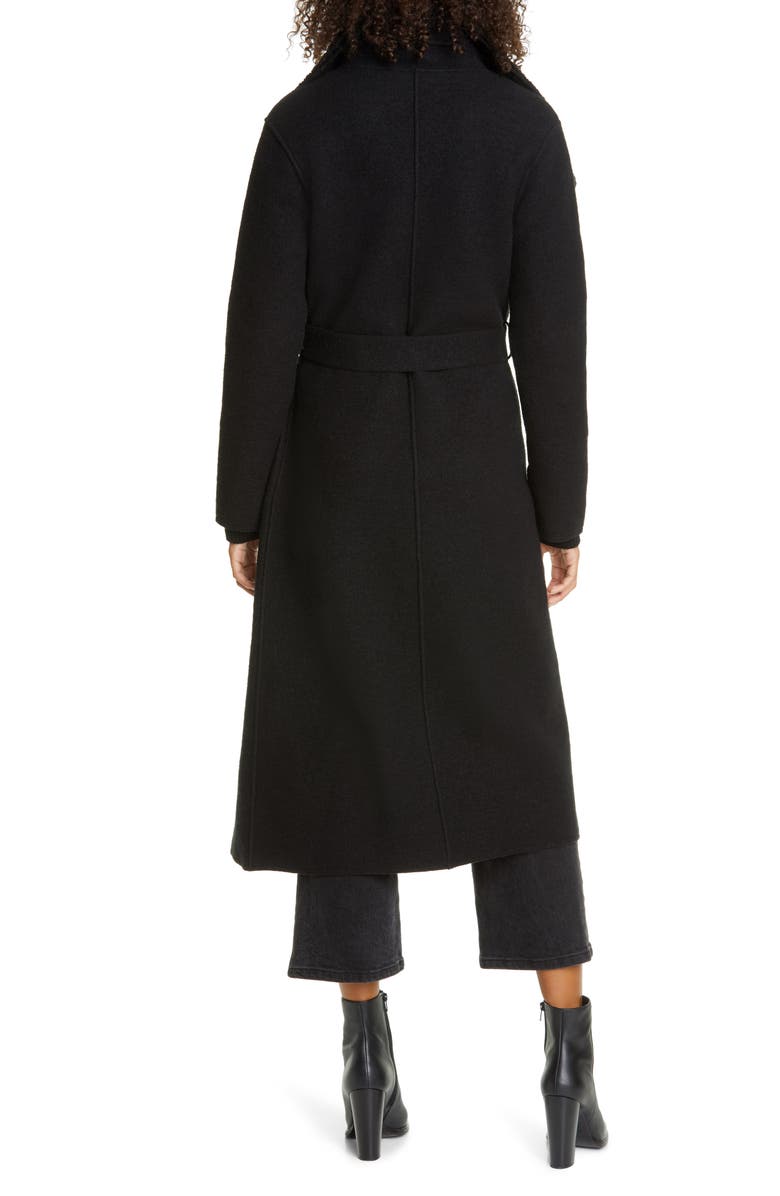 Line Maryn Wool Blend Wrap Coat, Alternate, color, 