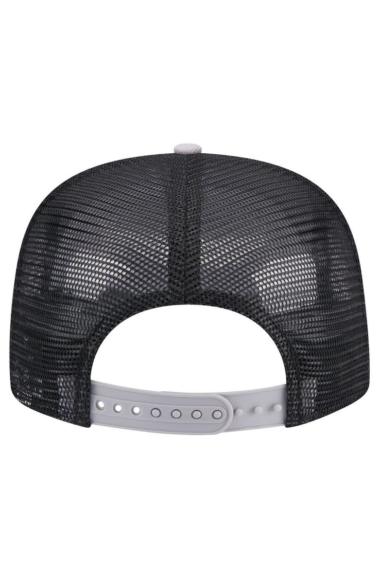 New Era Men's New Era Black Detroit Tigers Throwback Meshback Golfer Hat, Alternate, color, Black