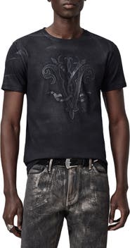 John Varvatos 25th Anniversary Embroidered T-Shirt