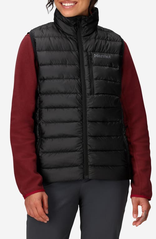 Marmot Highlander 700 Fill Power Down Vest In Black