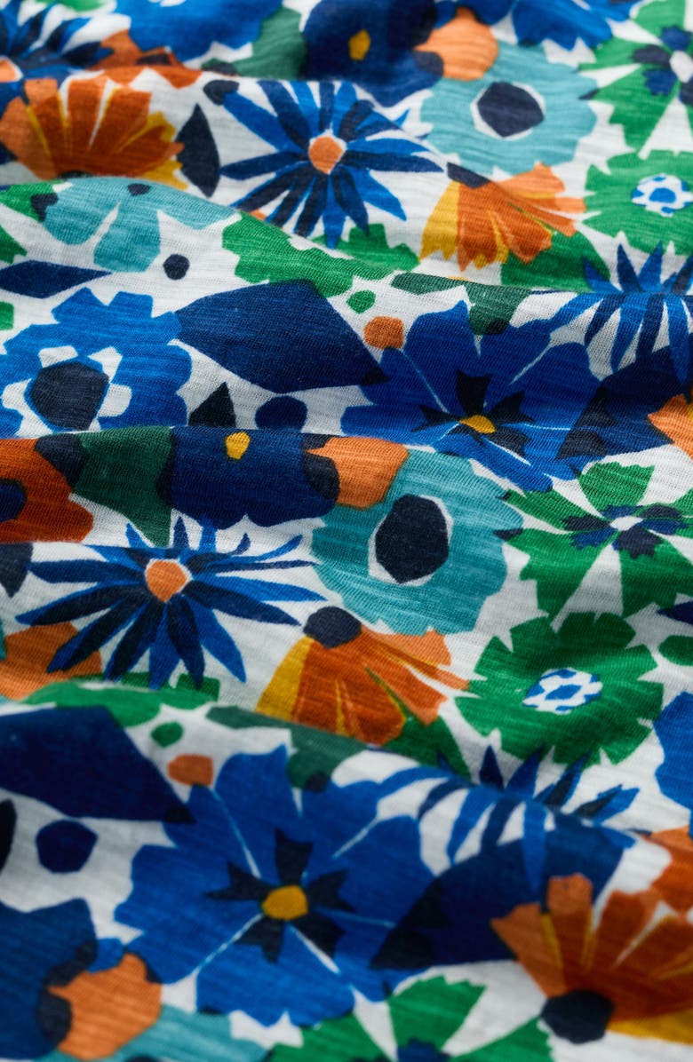 Seasalt Cornwall Waterflow Print Organic Cotton Shirt, Alternate, color,