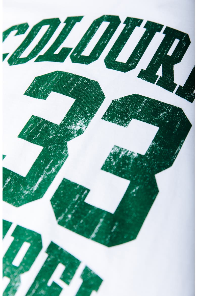 Cr 33 Stripe Loosefit Tee, Alternate, color, White
