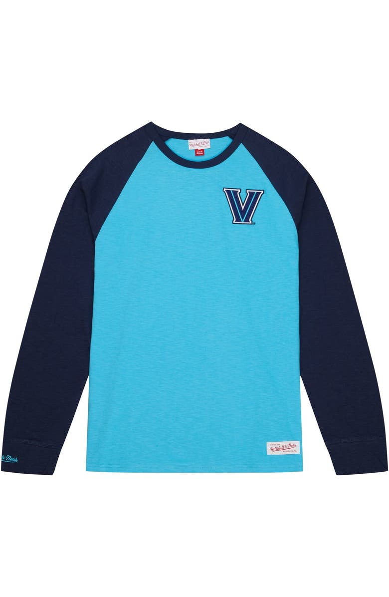 Mitchell & Ness Men's Mitchell & Ness Light Blue Villanova Wildcats Legendary Slub Raglan Long Sleeve T-Shirt, Alternate, color, Light Blue