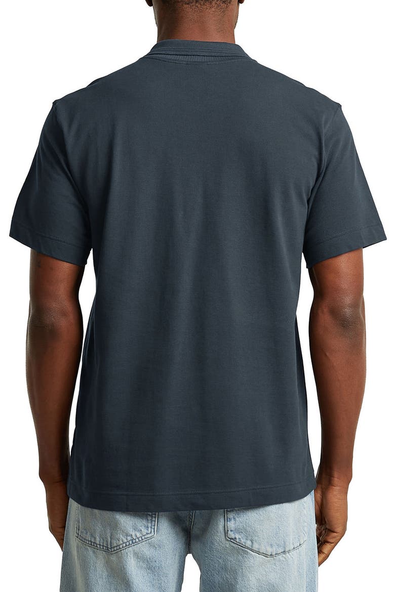 Core Organic Cotton Piqué Polo, Alternate, color, SALUTE