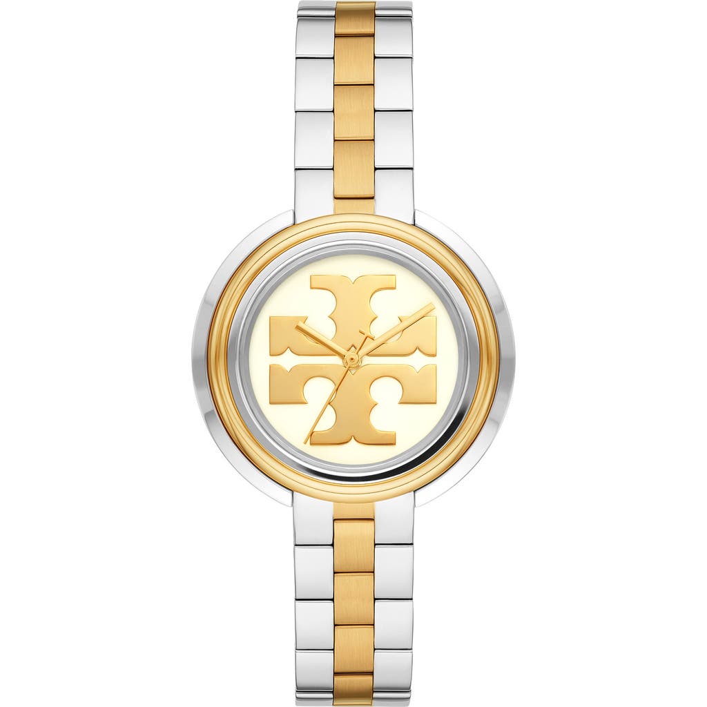 Tory Burch The Miller Bracelet Watch, 37mm In Silver