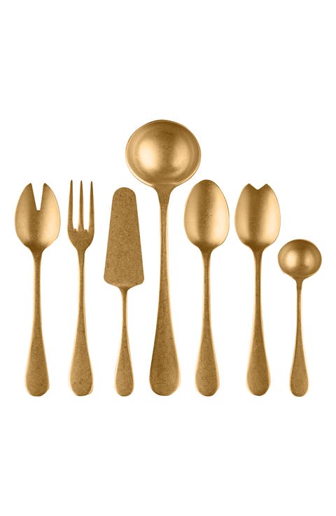 Pewter 7-Piece Place Serving Set