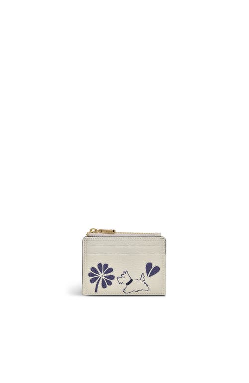 Radley Cut Out Floral Small Coin Purse In Neutral