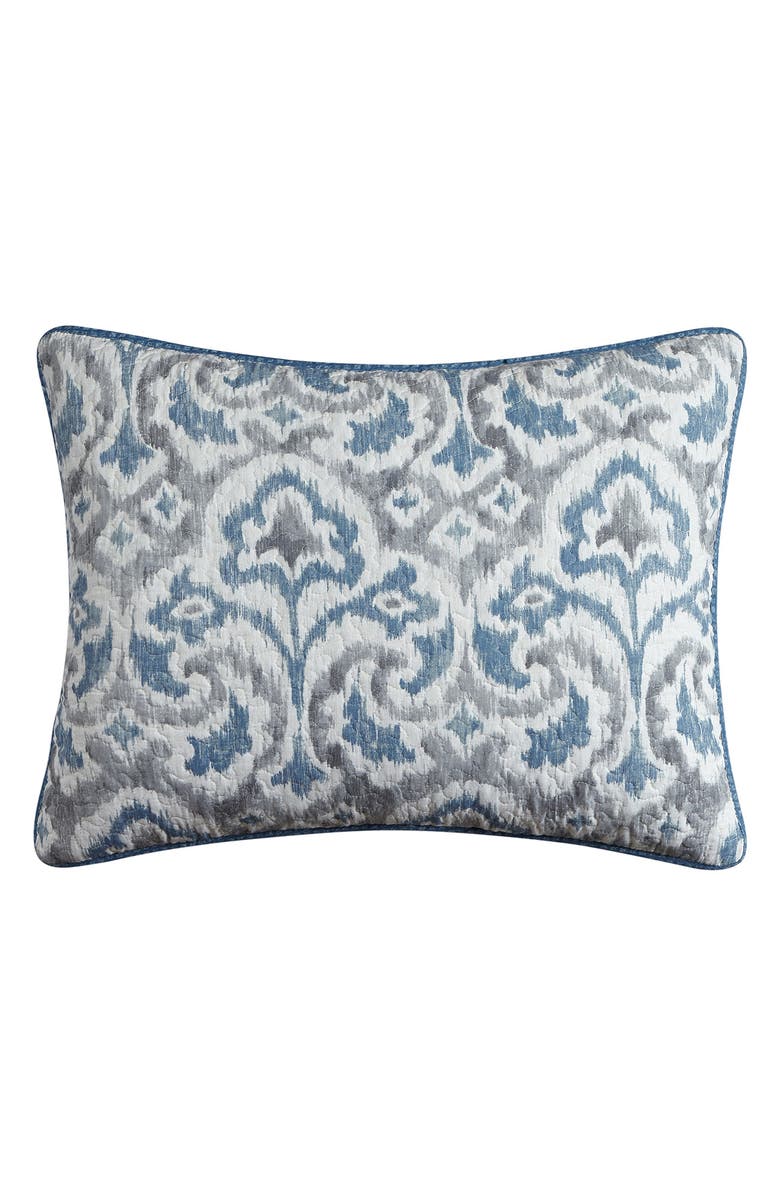 Tommy Bahama Cape Verde Cotton Quilt & Sham Set, Alternate, color, Smoke