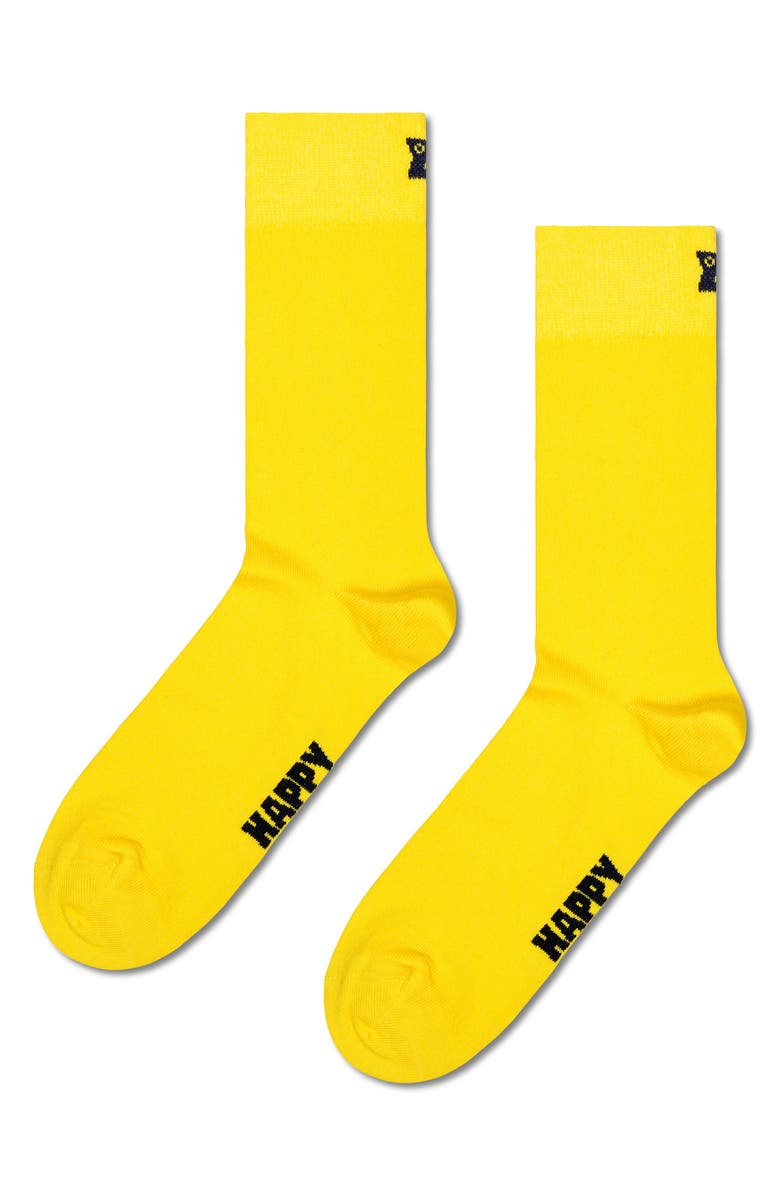 Happy Socks Assorted 5-Pack Crew Socks, Alternate, color, Blue Multi