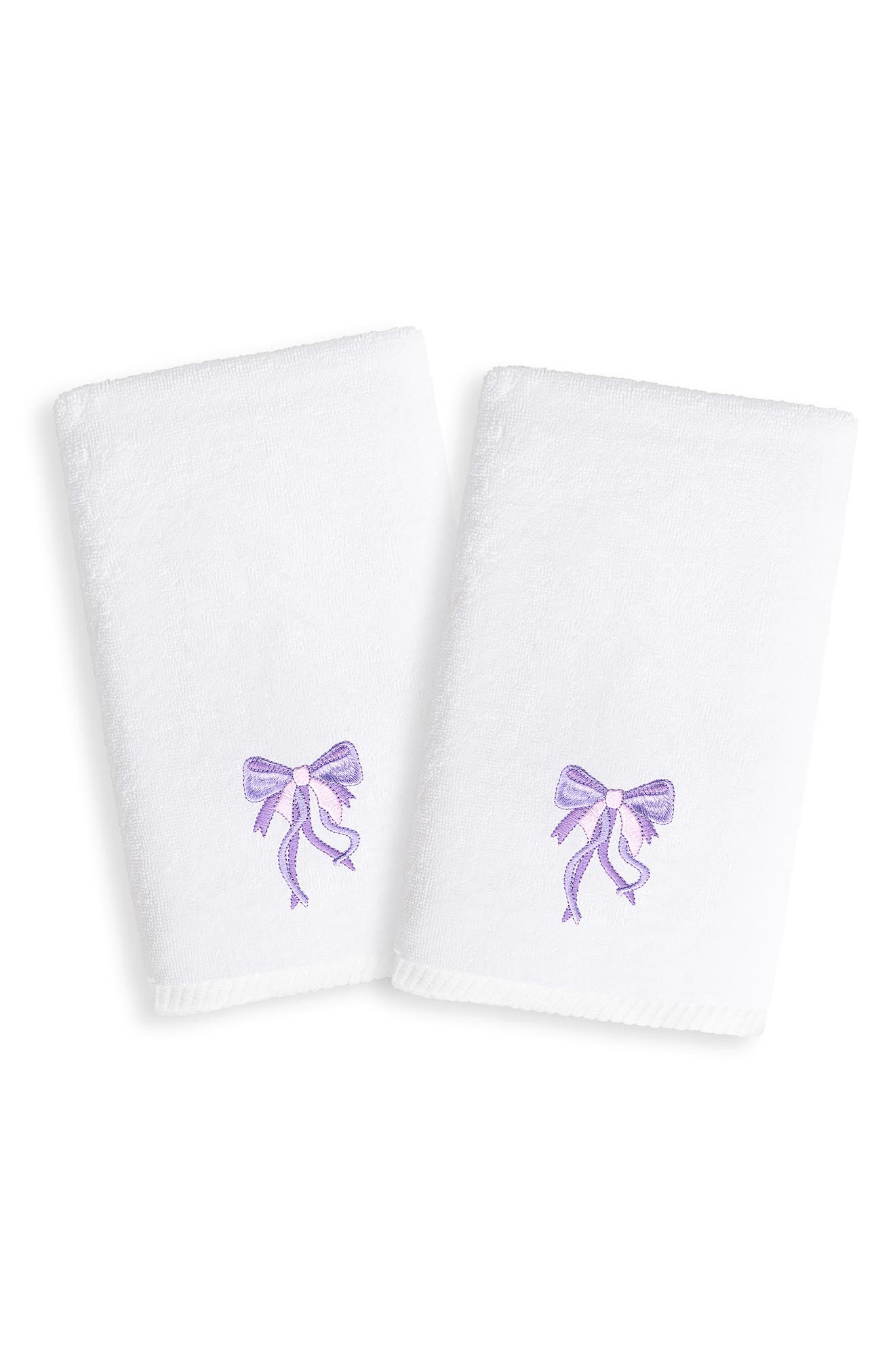 Linum Home Textiles 2-Pack Embroidered Hand Towel