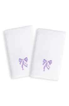 Linum Home Textiles 2-Pack Embroidered Hand Towel