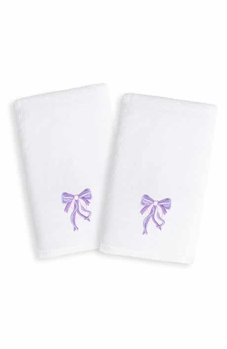 Linum Home Textiles 2-Pack Embroidered Hand Towel