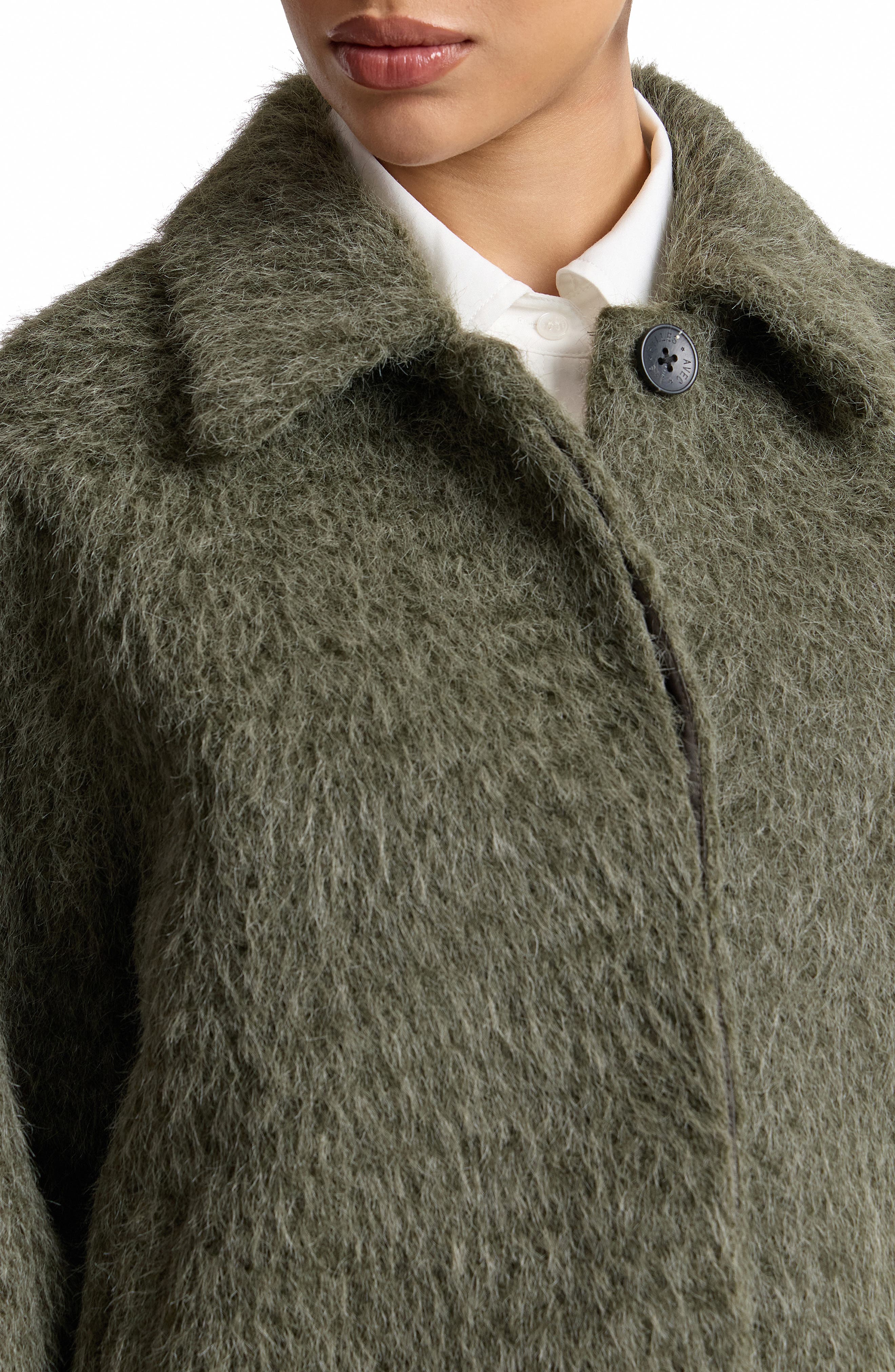 Женские куртки Avec Les Filles Crop Woolly Jacket — фото 4