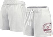 FANATICS Women's Fanatics Branded Oatmeal Texas A&M Aggies Win Badge Shorts