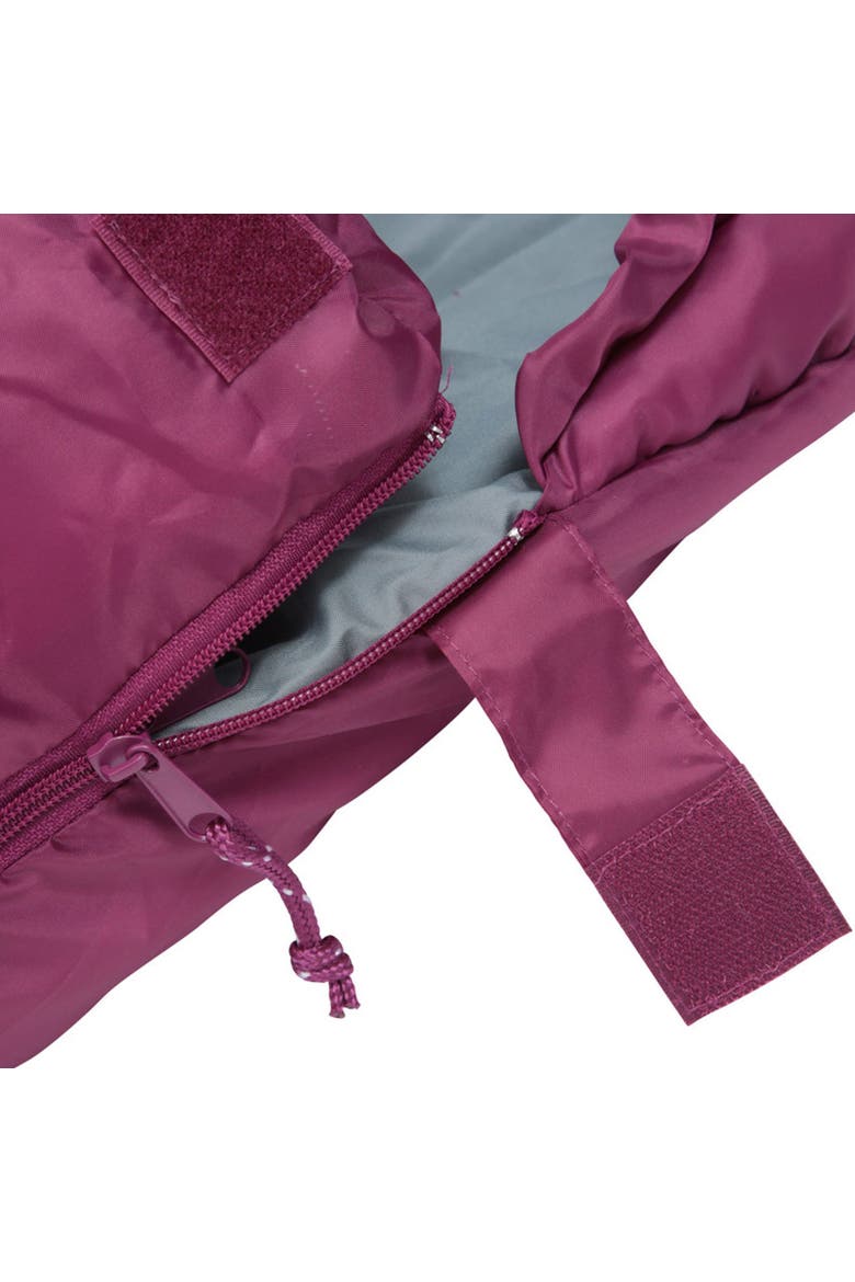 Gender Inclusive Basecamp 250 Summer Mummy Sleeping Bag, Alternate, color, Berry