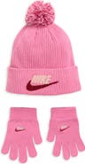 Nike Kids' Tech Beanie & Gloves Set