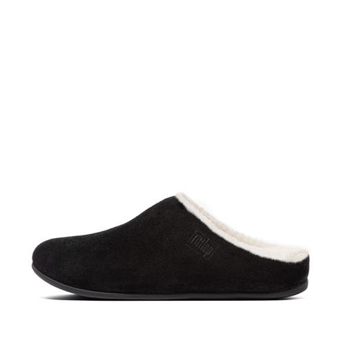 Fitflop Chrissie Shearling In Black