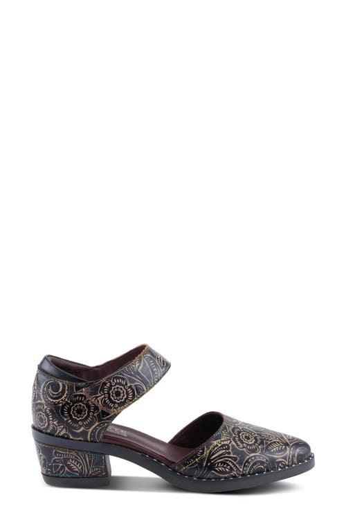 L'artiste By Spring Step Jazzberry Ankle Strap Pump In Multi