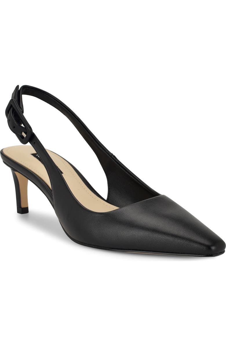 Nine West Yurri Pointed Toe Slingback Pump, Main, color,