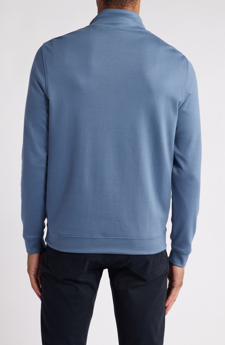 Scott Barber Pima Cotton Interlock Quarter Zip Pullover, Alternate, color, 