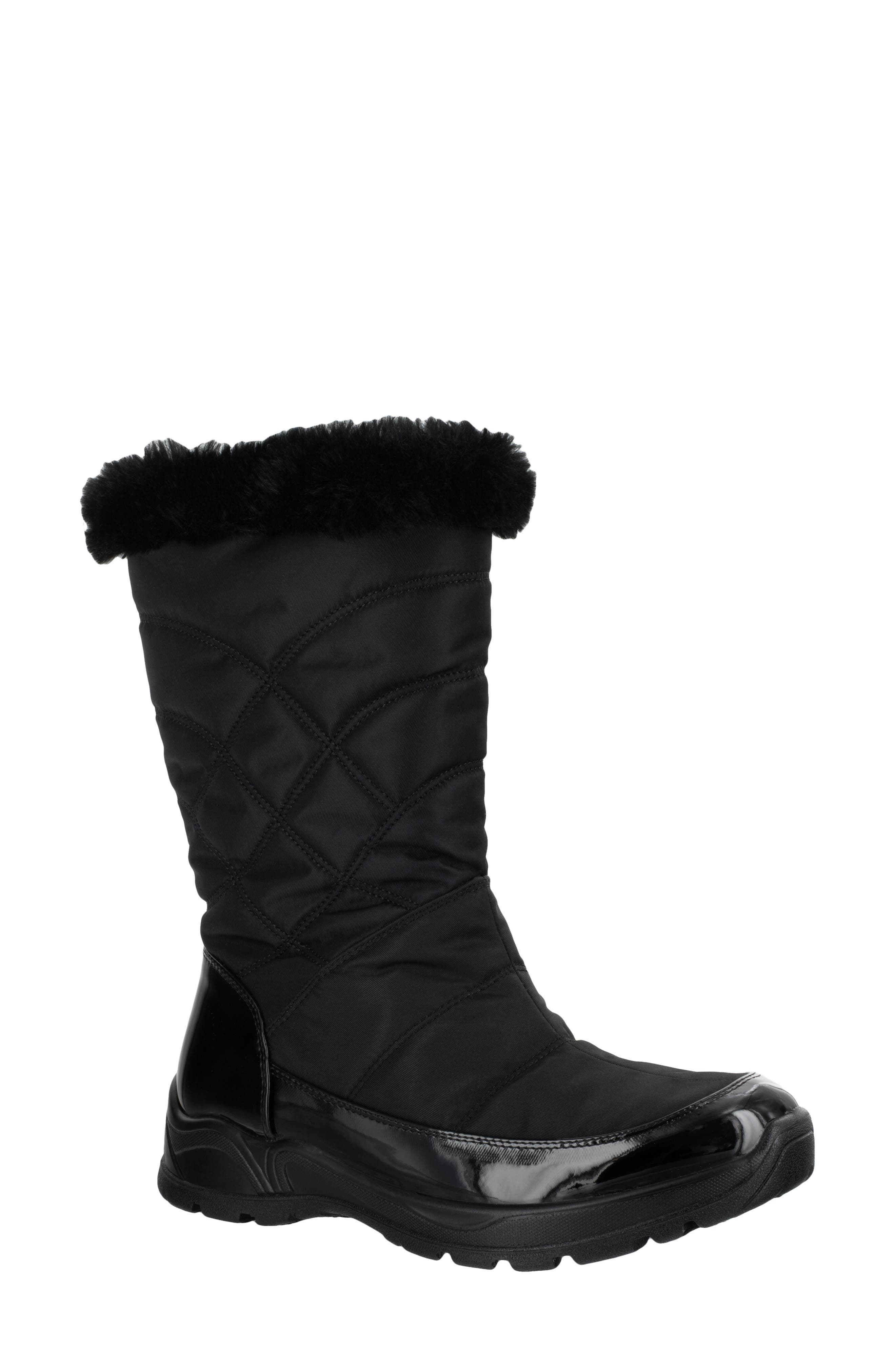 EASY STREET Cuddle Faux Fur Waterproof Boot