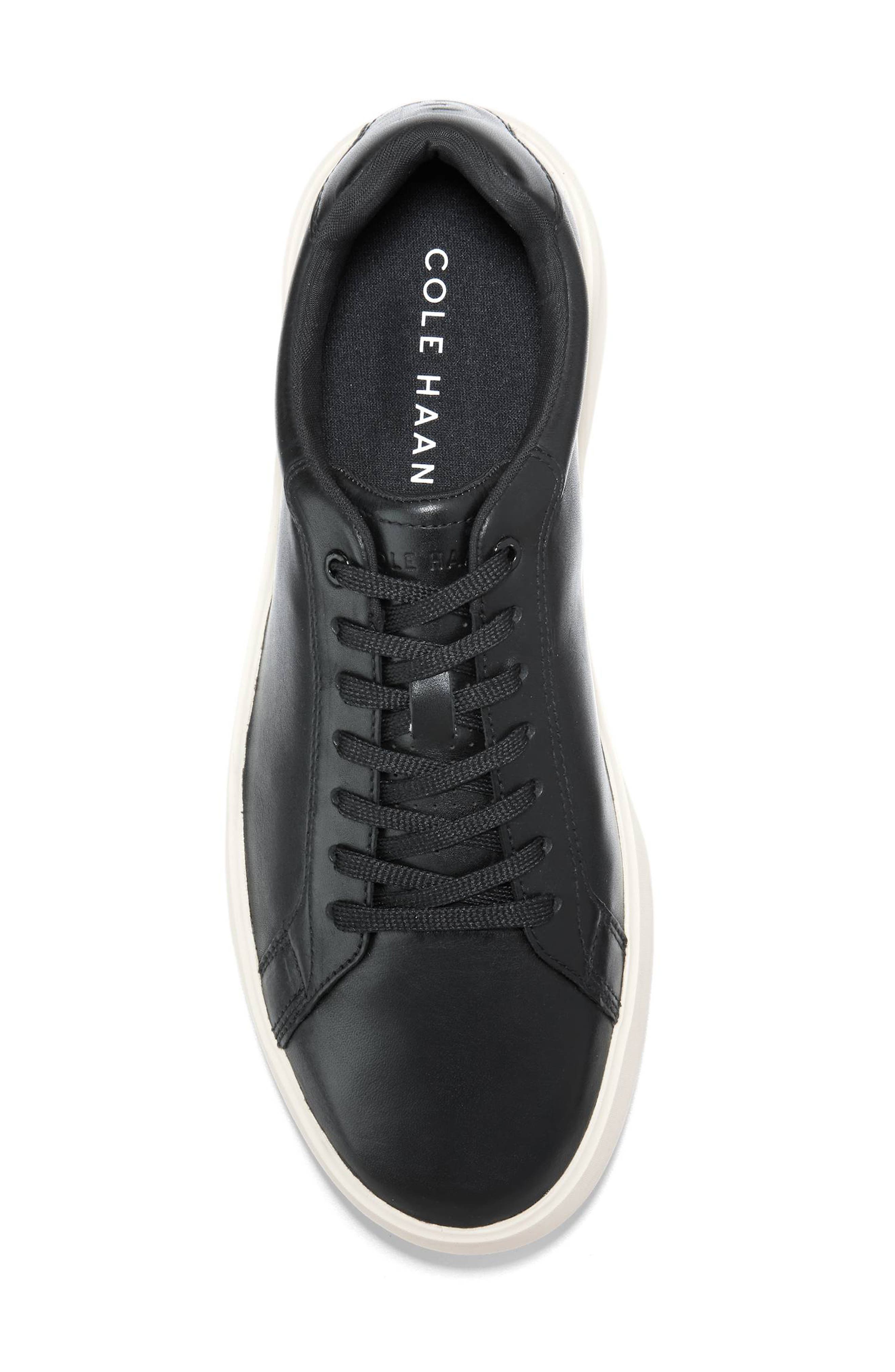 Cole Haan Grand Crosscourt Daily Sneaker, Alternate, color, Black/ Ivory