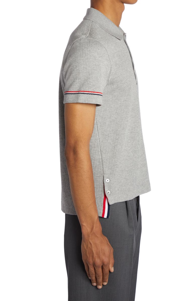 Thom Browne Rib Polo, Alternate, color, 