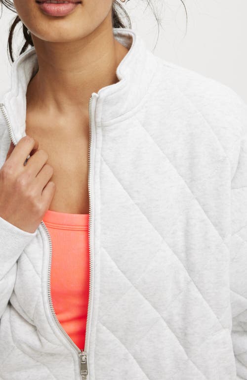 COTTON ON BODY COTTON ON BODY ACTIVE QUILTED ZIP THROUGH 