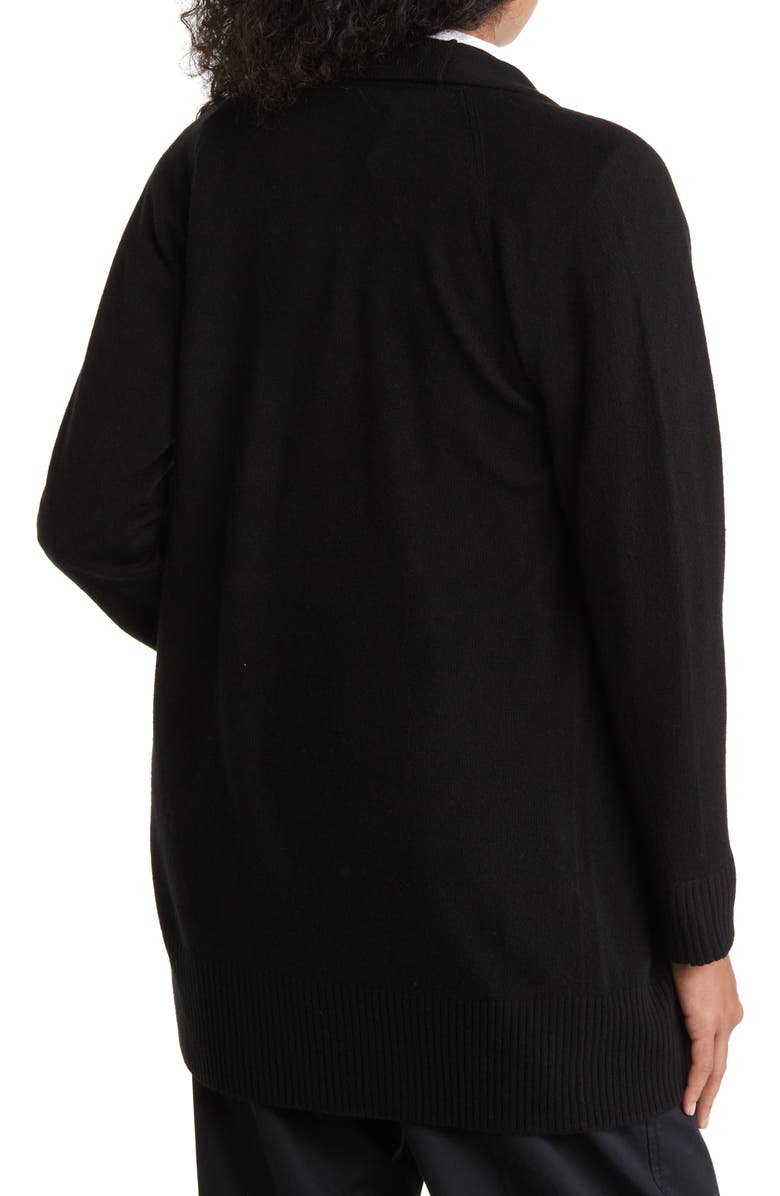 Vince Drape Collar Wool & Cashmere Cardigan, Alternate, color,